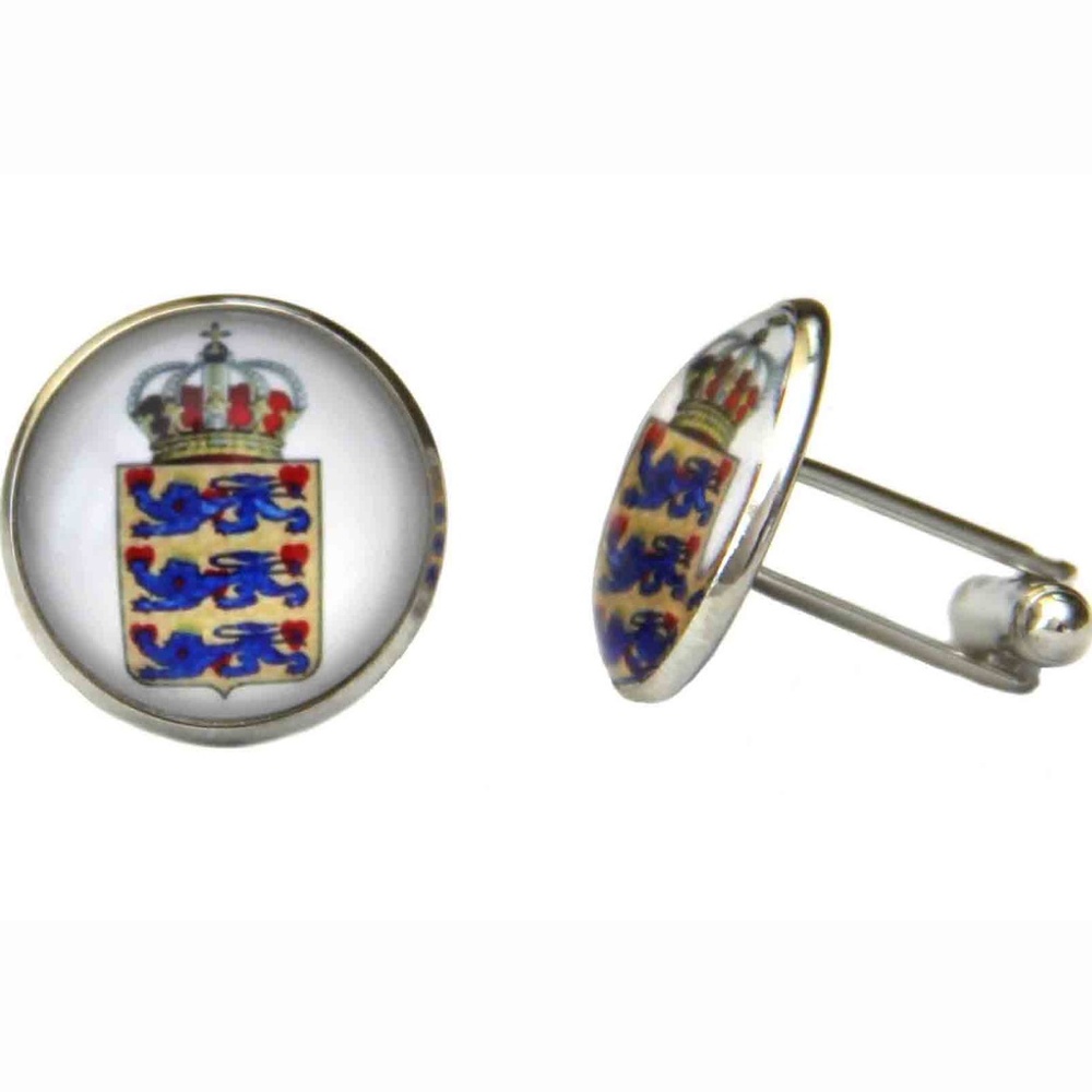 Gascoigne Denmark Coat of Arms Cufflinks Men's